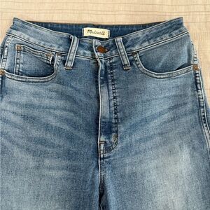 Madewell Curvy Road Tripper Jeans